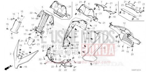 WATER PUMP NX250L de 1990